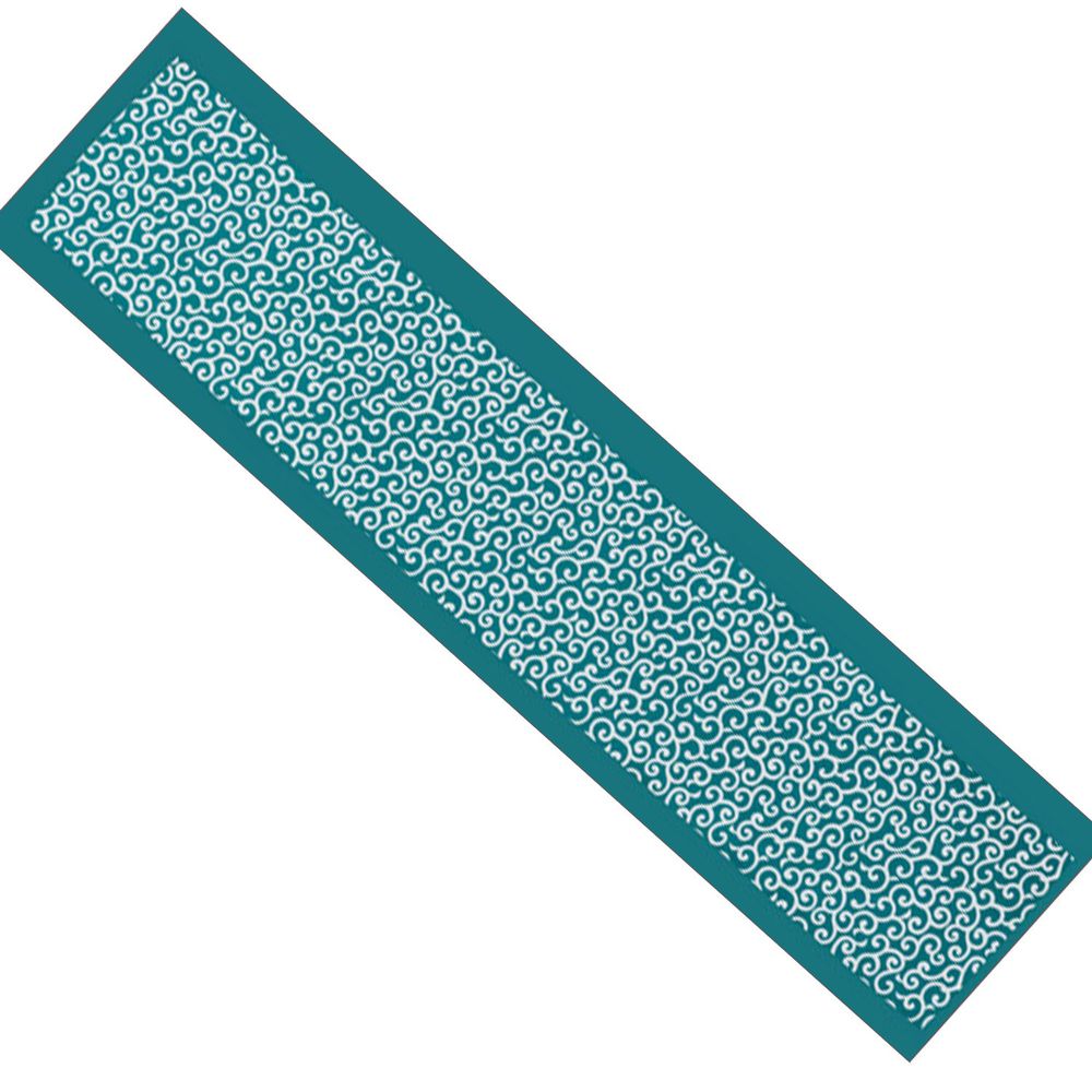 日本丸和 - 和柄小江戶水涼感巾(附收納袋)-唐草-綠 (20x100cm)