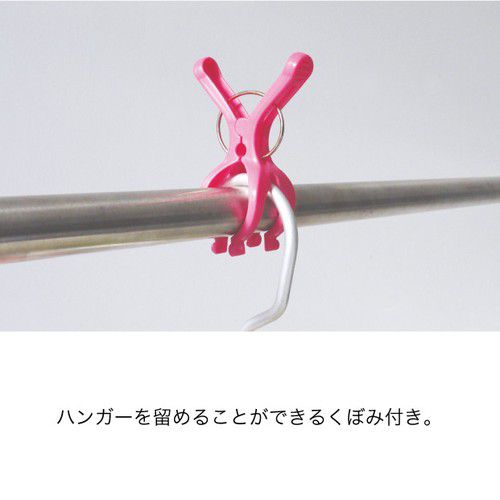 日本代購 - 熱銷定番 SUNNY系列彩虹曬衣夾-10入組 (35×63×92cm)