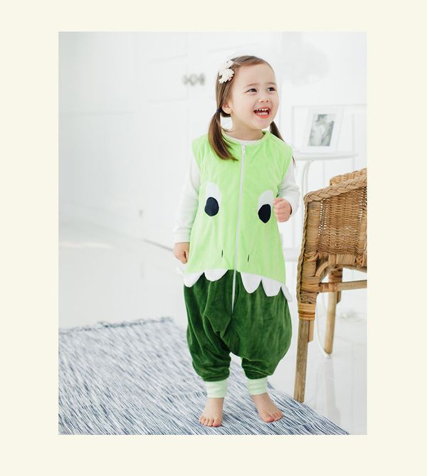 【JoyNa 法蘭絨分腿防踢睡袋】晚上不怕踢被