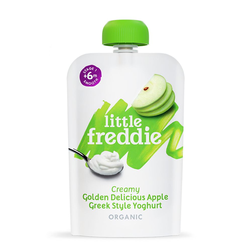 little freddie - 小皮蘋果優格-6個月食用