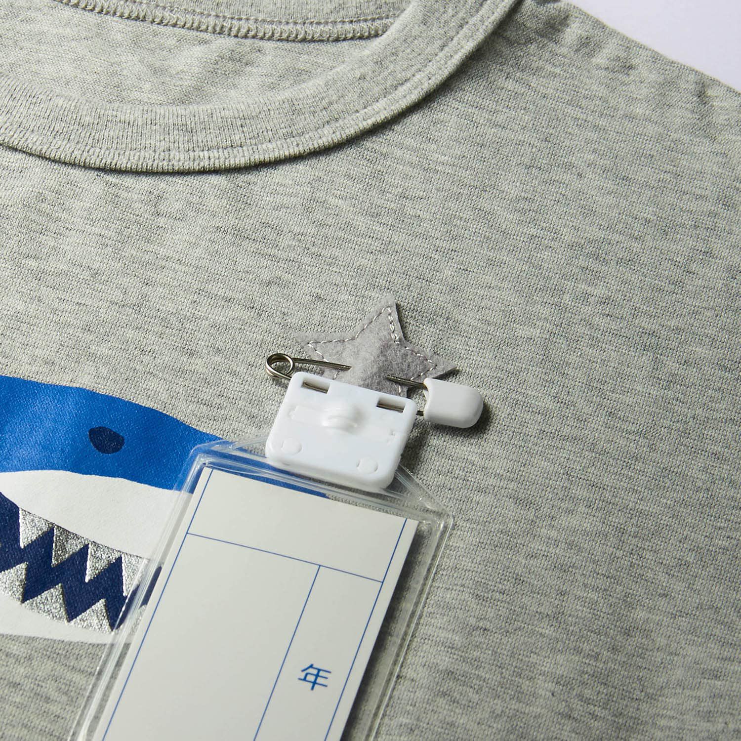 日本千趣會 - GITA純棉印花撞色短袖上衣-星星-藍紫白