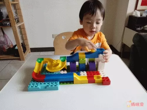 德國 HUBELiNO - 【獨家】軌道式積木零件組 - 50PCS-福利品