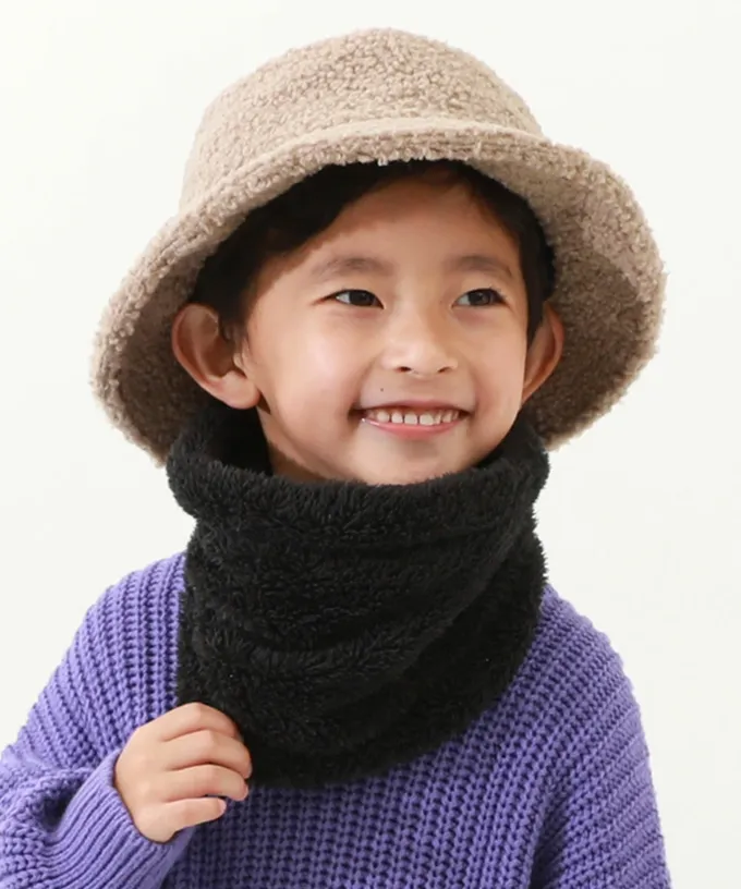 日本 devirock - 柔軟毛茸茸保暖圍脖(可調頸圍)-淺綠 (FREE)