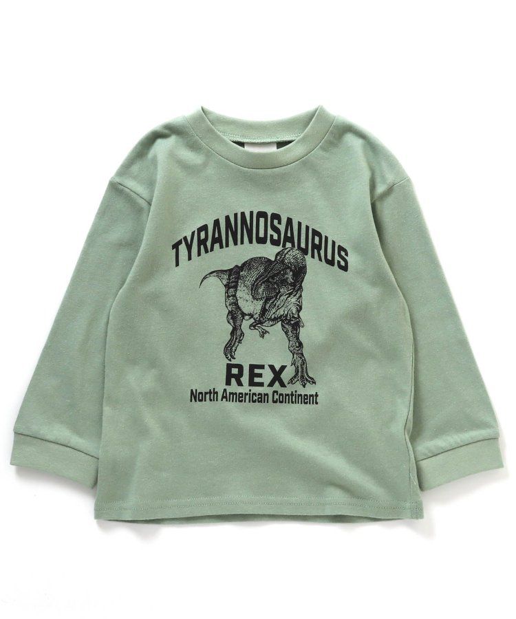 日本 BREEZE - 百搭舒適圓領薄長袖上衣-GO OUT-摩卡