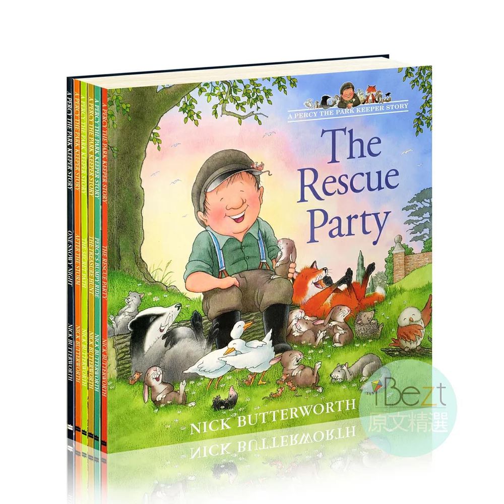 Percy the Park Keeper 6 Books Collection 帕西爺爺的愛心公園溫馨繪本