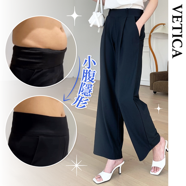 夏日雪紡熱賣【 VETICA 】韓製視覺顯瘦-5kg × 小腹收收褲✧