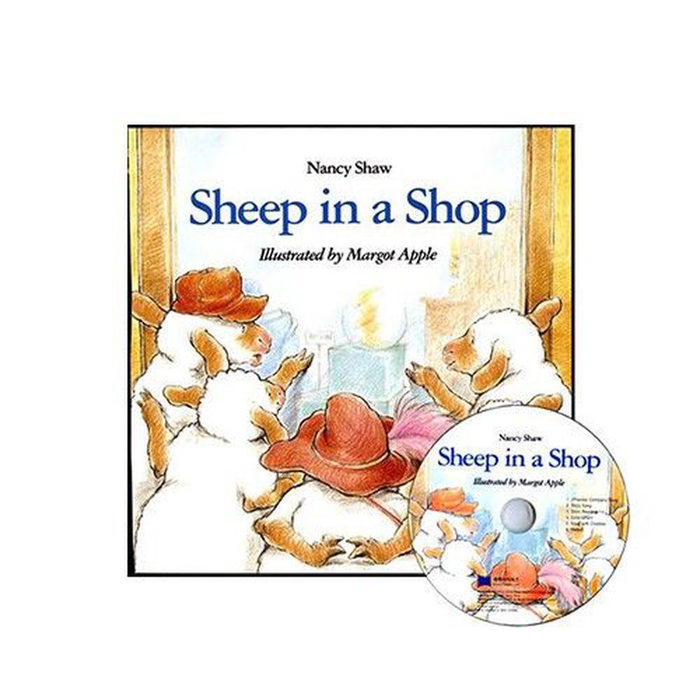 麥克兒童外文書店 - 有聲書-SHEEP IN SHOP/BK+CD