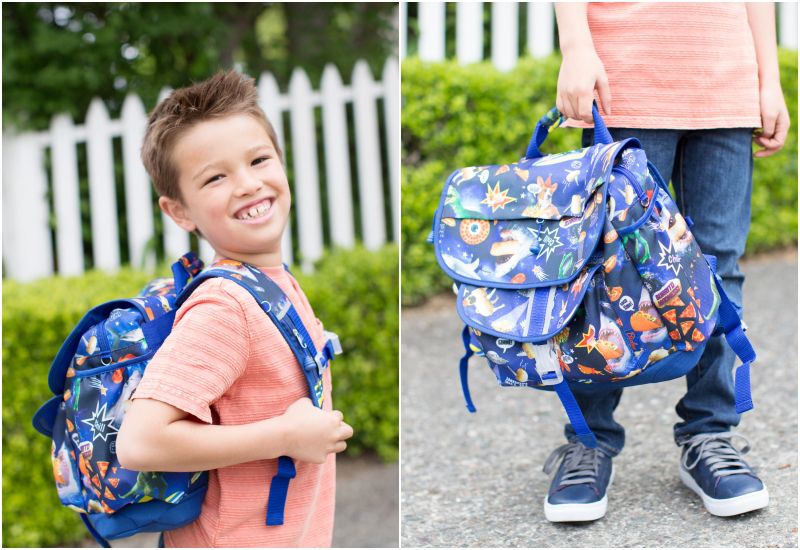 Bixbee - Meme Space Odyssey 迷彩系列-太空漫遊大童輕量舒壓背/書包 (38*30.5*15cm)