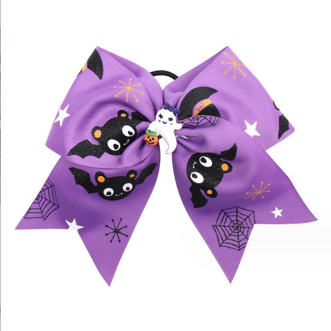 Love, Charlotte - 萬聖節可愛南瓜白鬼蝴蝶結髮夾髮圈組