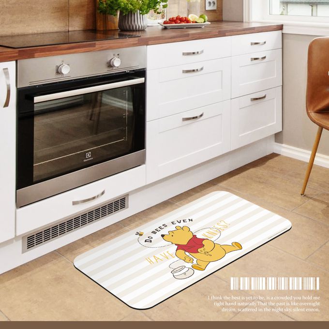 收納王妃 - 迪士尼 Disney【古典奇奇蒂蒂】軟式珪藻土吸水地墊 浴室地墊 腳踏墊 吸水墊80X38X0.5cm