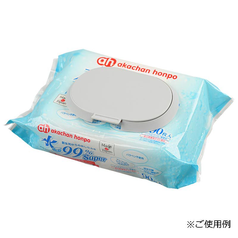 akachan honpo - FUTAP濕紙巾蓋Plus-灰色 (11.9×8cm)