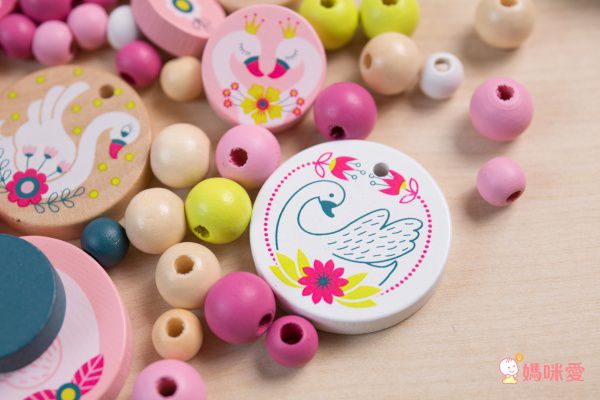 法國Janod - 串珠好好玩-孔雀羽衣