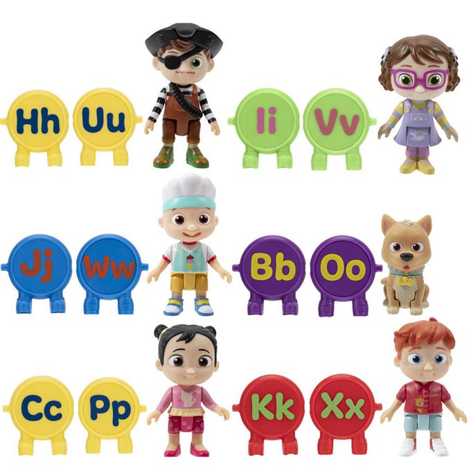 Cocomelon 可可瓜 - 字母蟲蟲人偶單個(2入-隨機出貨)