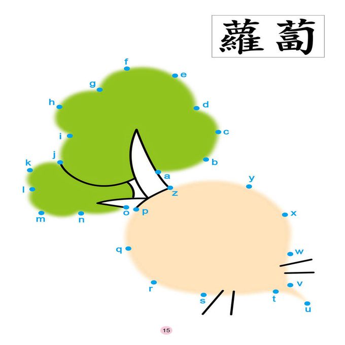 學前基礎練習：英文字母連線
