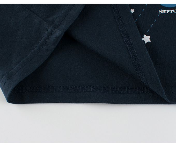 短袖棉T-銀河系-深藍色