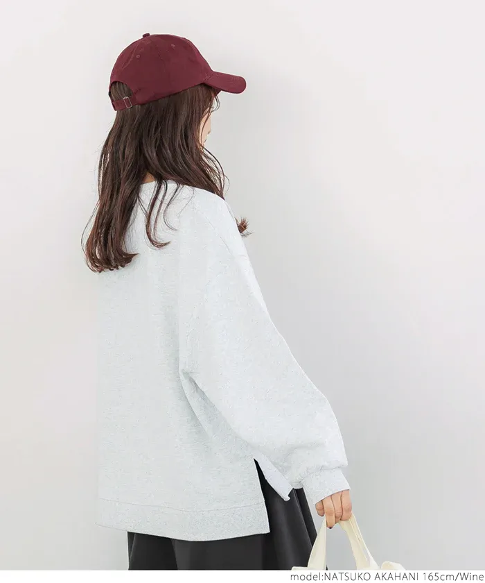 日本 COCA - 100%棉美式復古老帽/鴨舌帽-立體刺繡H-酒紅