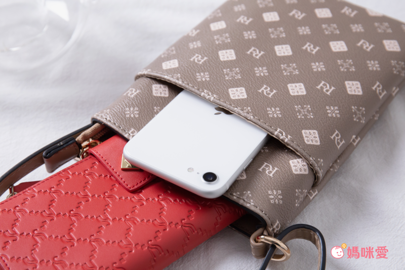 日本 FIRANO - [雜誌揭載]經典花紋仿皮托特包+側背包2件組-附摺疊購物袋-米白 (30x40x14cm)