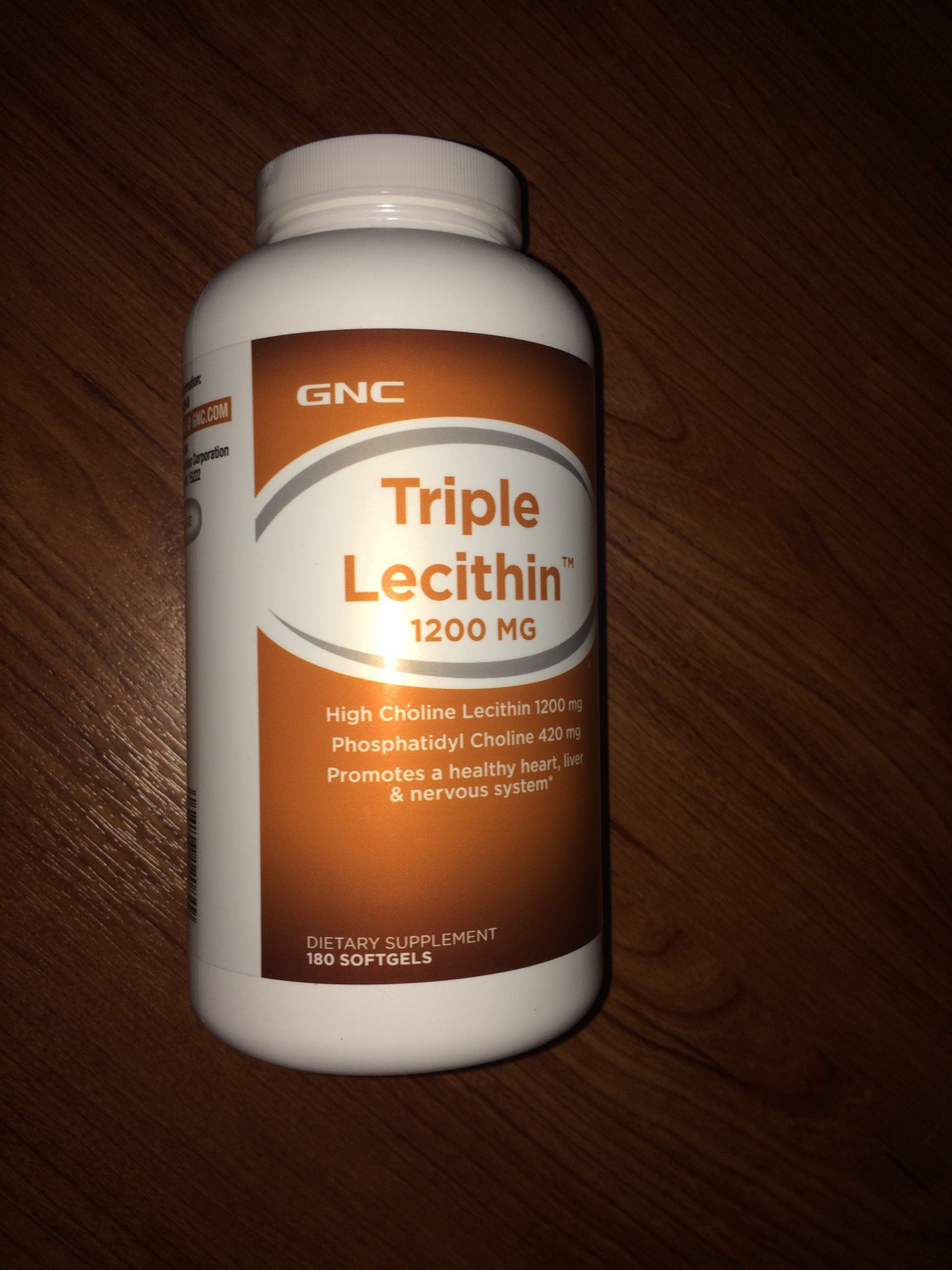全新 GNC卵磷脂