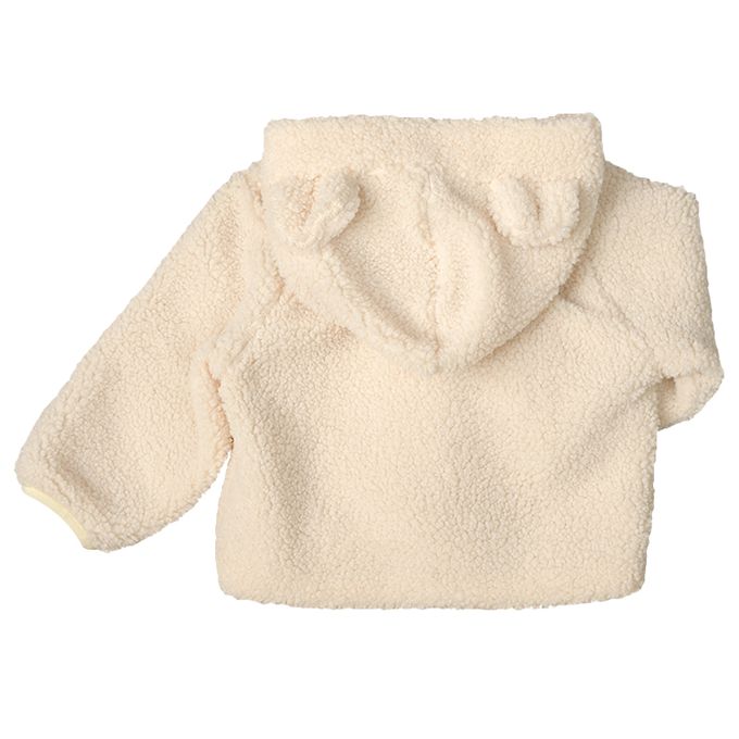 akachan honpo - 牛角外套-熊耳-象牙白色