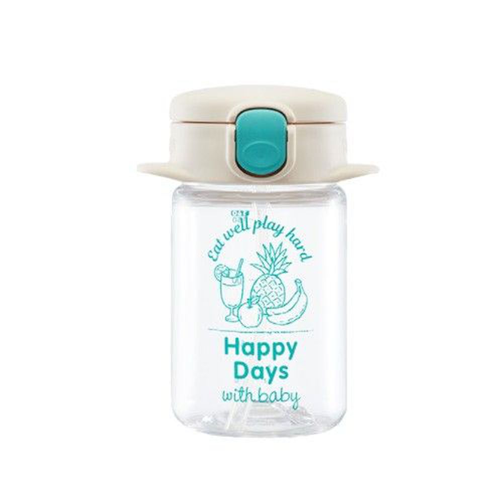 日本 Richell 利其爾 - aqulea Slim mug Tritan 水杯-兒童水壺-水漾果汁-白色-160ml