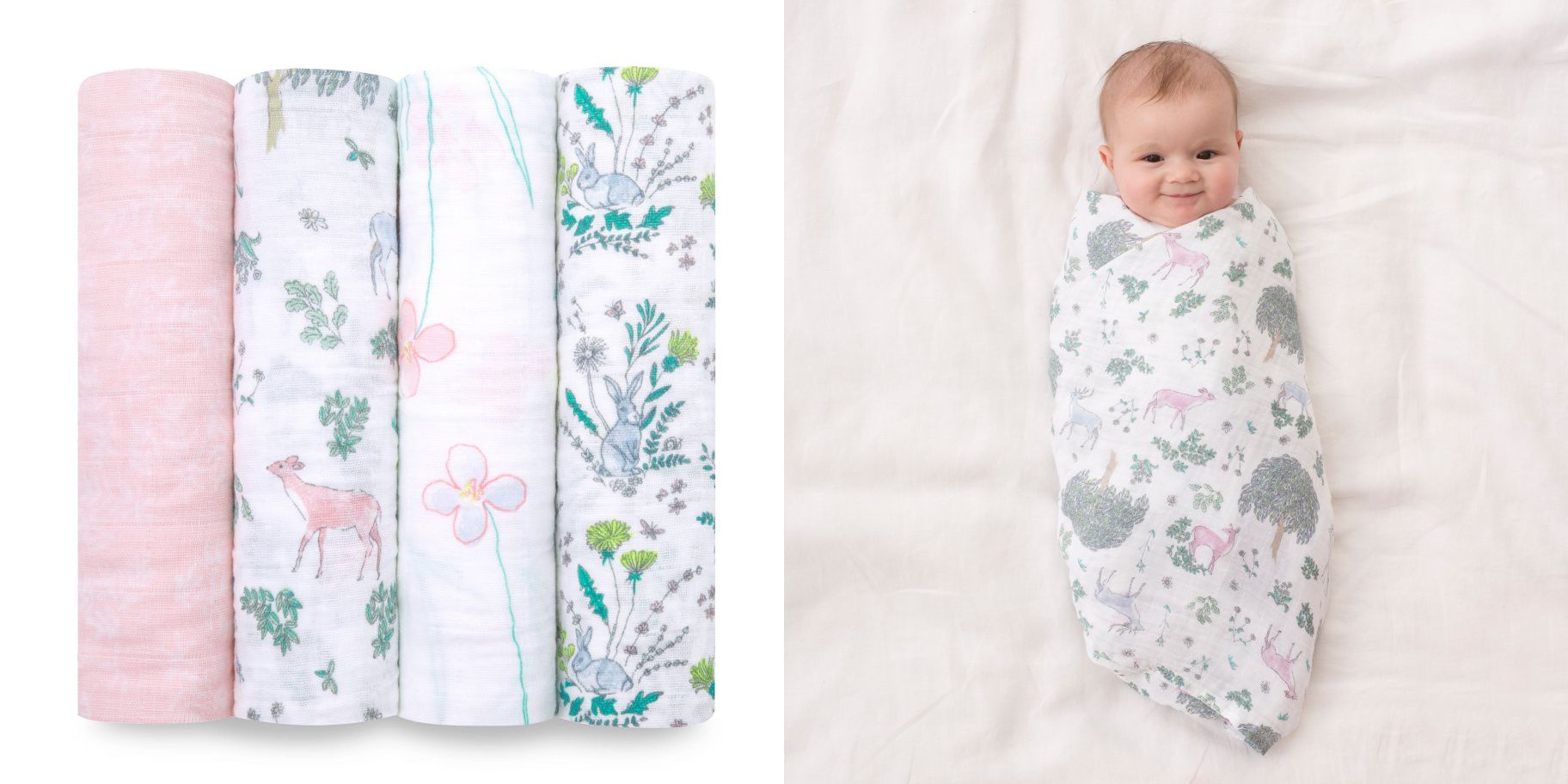 新花色登場！美國 Aden + Anais 包巾 / 被毯 / 圍兜