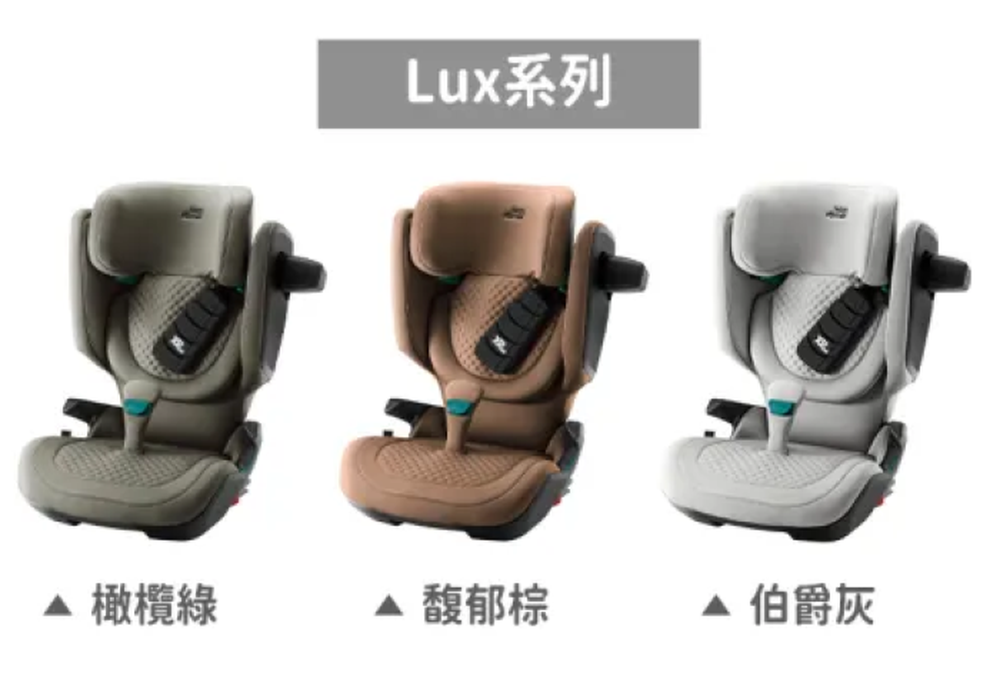 德國原裝3-12歲KIDFIX PRO Lux 成長型汽座(旗艦款)-贈汽車皮椅保護墊