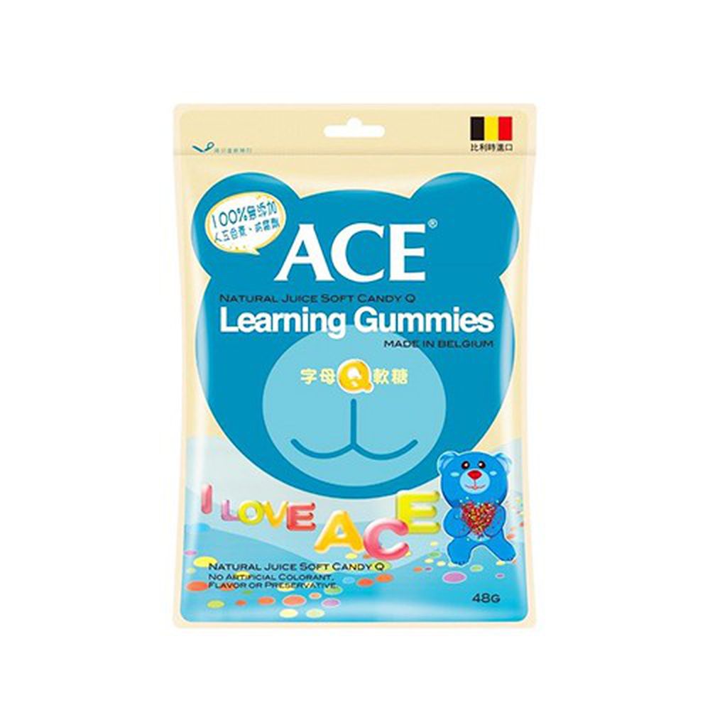 ACE - 字母Q軟糖*2-240g/袋