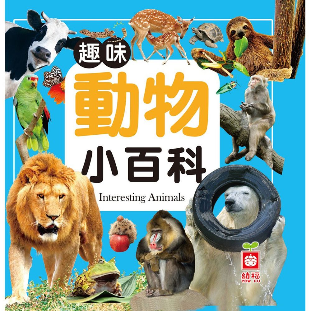 趣味動物小百科 全新小百科正方形 媽咪愛