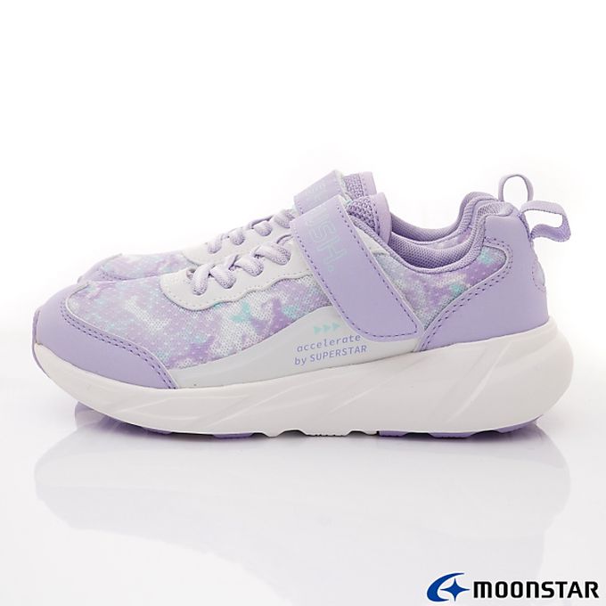 Moonstar日本月星 - 月星 Light foam系列運動機能童鞋款-LV11291紫(中大童段)-機能運動鞋-紫