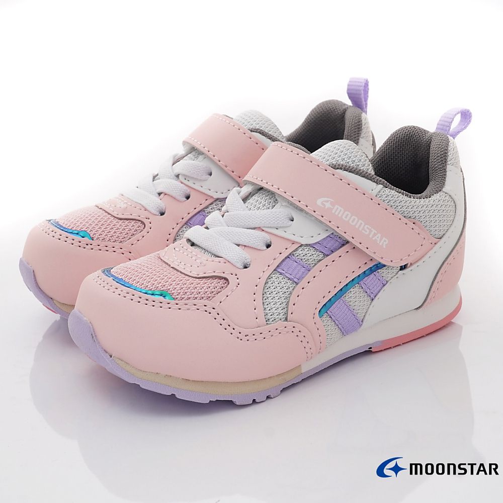 Moonstar日本月星 - 月星高機能運動鞋款(中小童段)-運動鞋-粉
