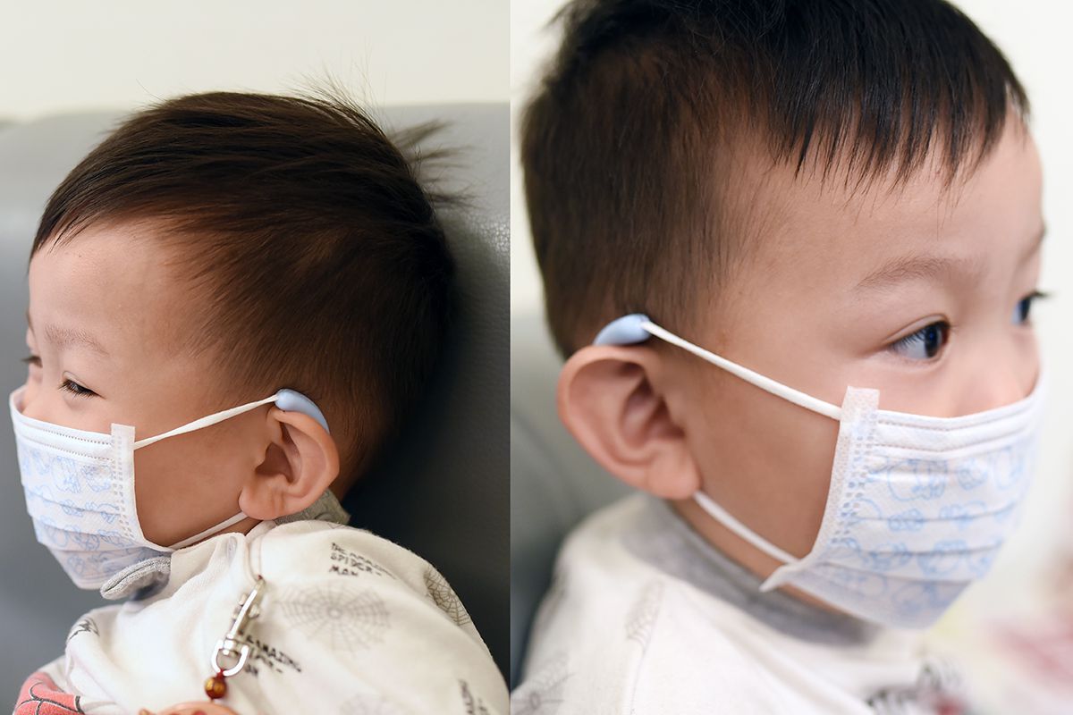 SOFF - 台灣製專利口罩減壓護套-一對-透明