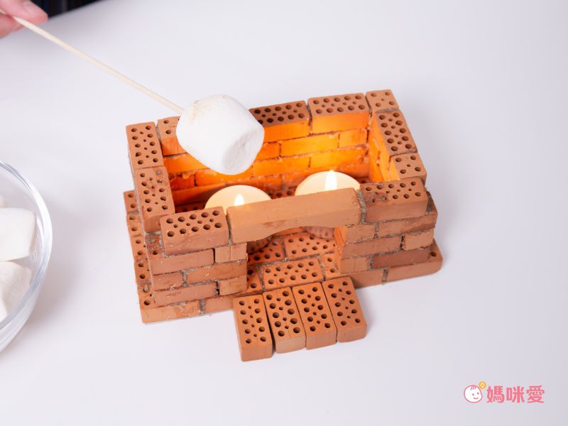 可水洗重複玩【德國 teifoc 紅磚建築】一玩就是一下午