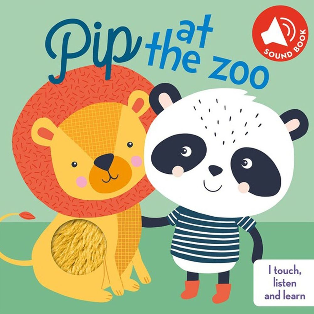 Pip At the Zoo 動物園皮皮（觸摸音效書）