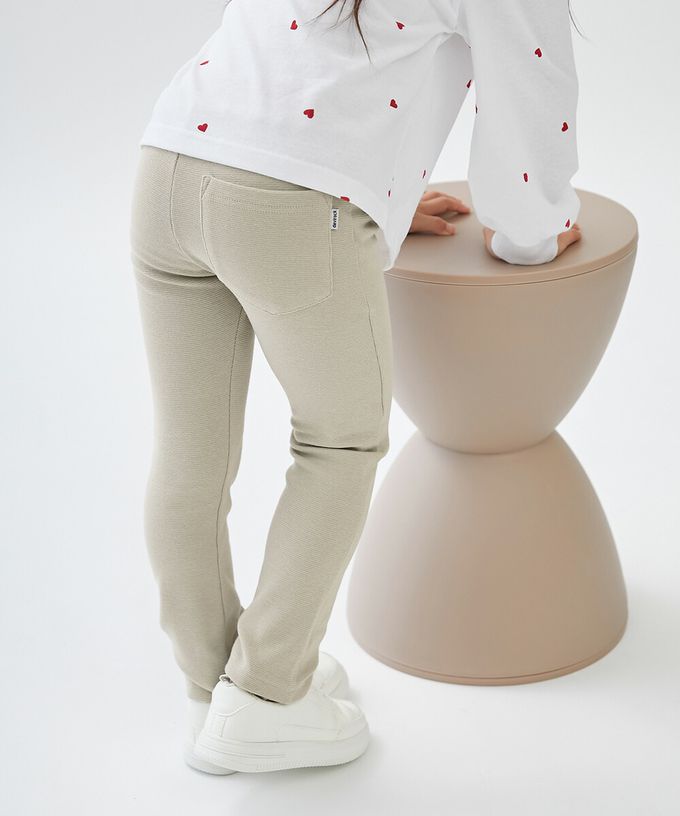 日本 devirock - [熱銷定番] 超彈力抗毛球休閒長褲-月亮黃