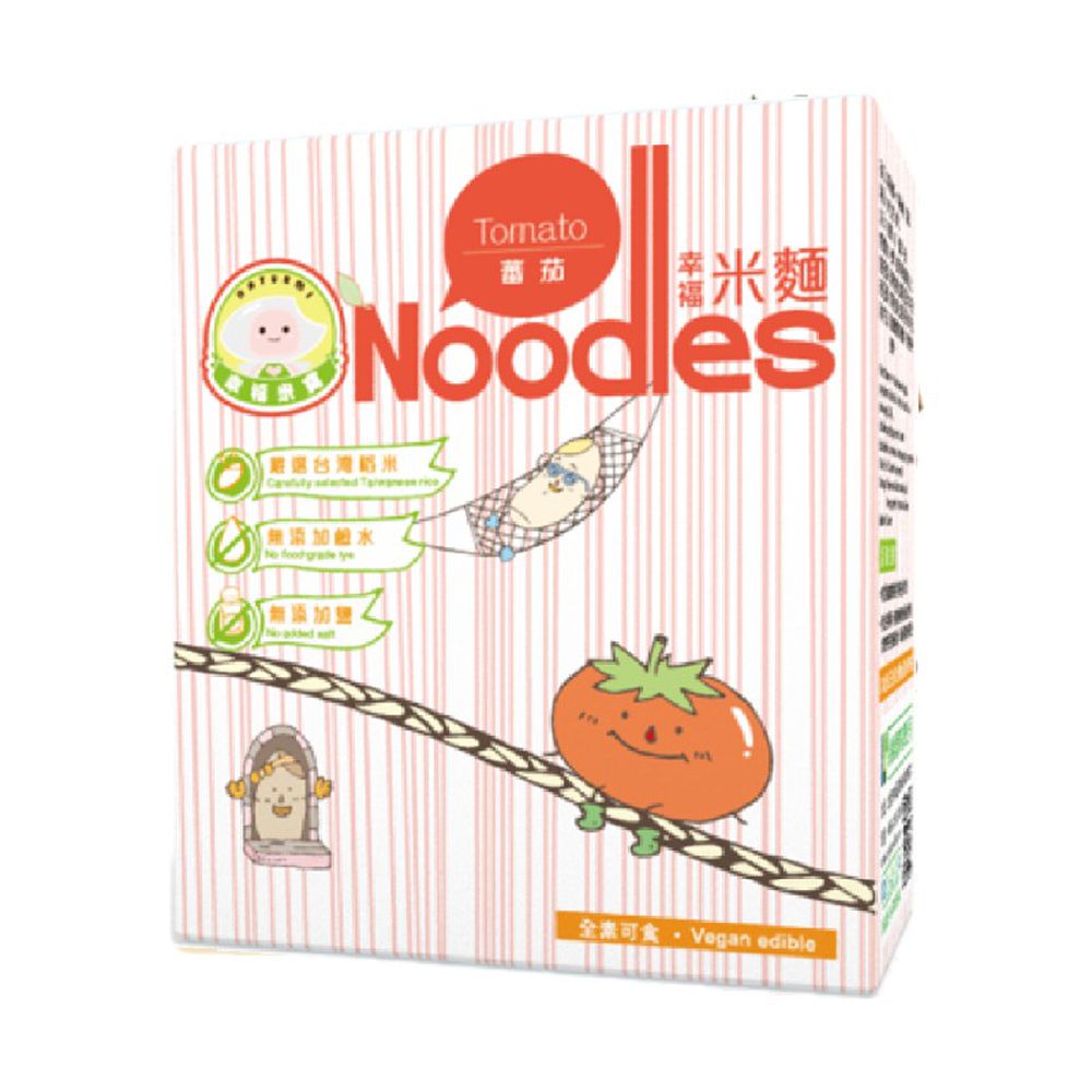 Naturmi幸福米寶 - 幸福米麵2.0 (8個月以上)-蕃茄-240g/盒