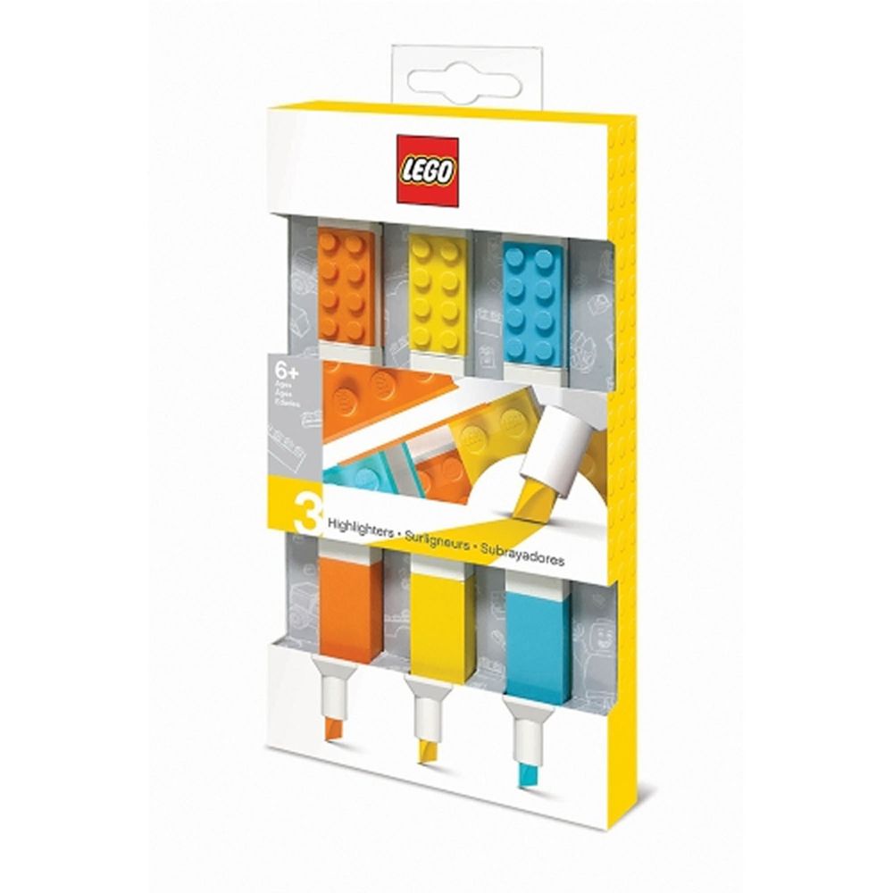 樂高 LEGO - LEGO螢光筆 (3色)-長約17.9公分