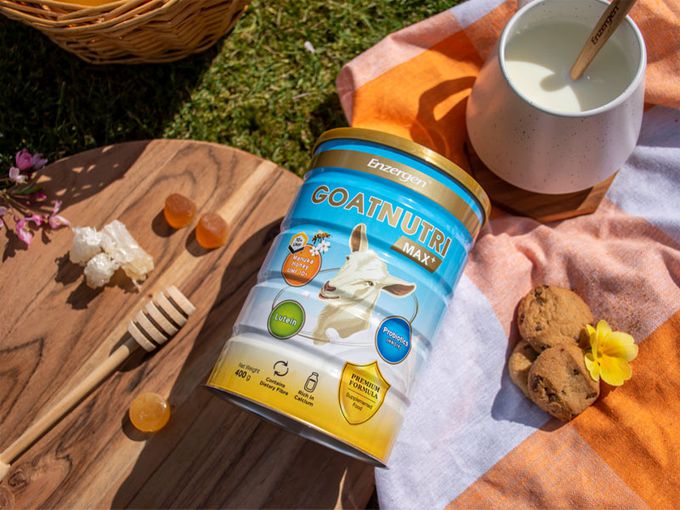 [紐西蘭] Enzergen® - 營養升級麥蘆卡蜂蜜羊奶粉-400g *3罐