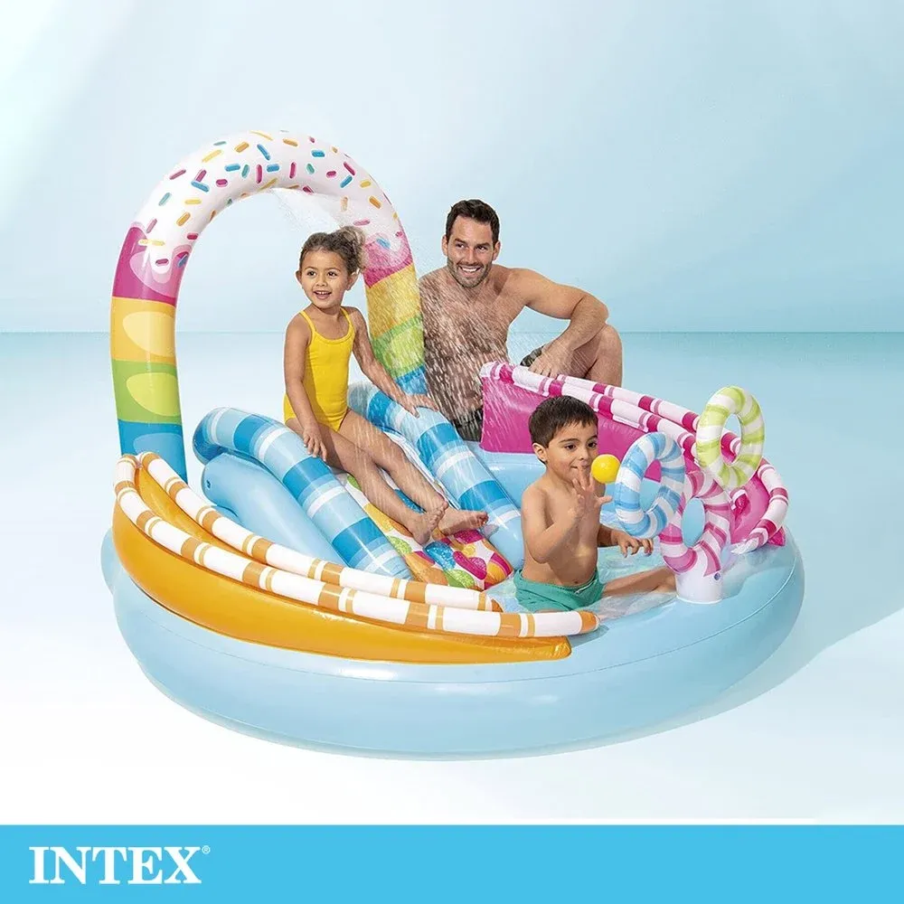 INTEX - 多彩糖果戲水170x168x深25cm(165L) 適2歲+(57144NP)