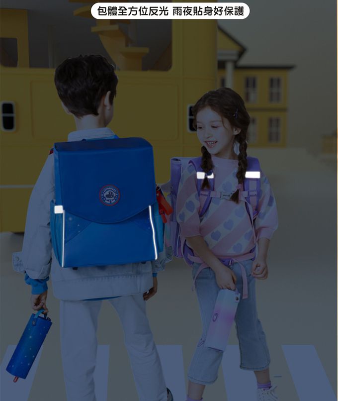 kocotree - 立體護脊書包_大碼-宇行員探險