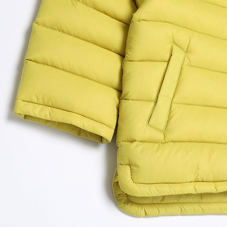 韓國 alfonso - 80/20輕量羽絨外套-黃