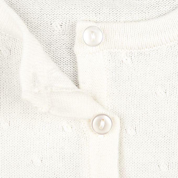 akachan honpo - 針織小外套-白色