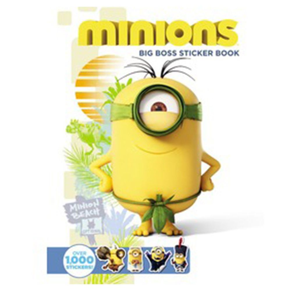 Kidschool - Minions: Big Boss Sticker Book 小小兵貼紙書