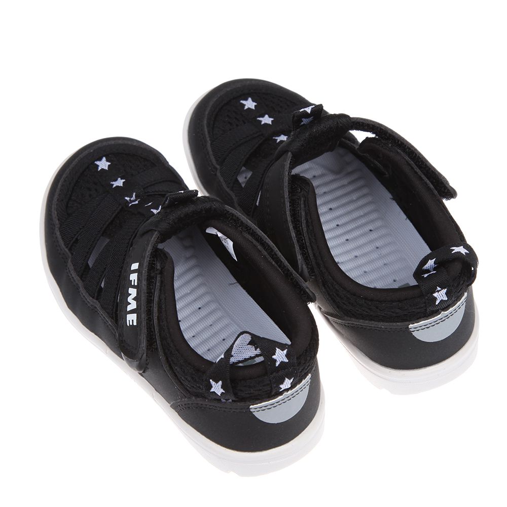 日本IFME - 元氣夜黑兒童機能水涼鞋-黑色