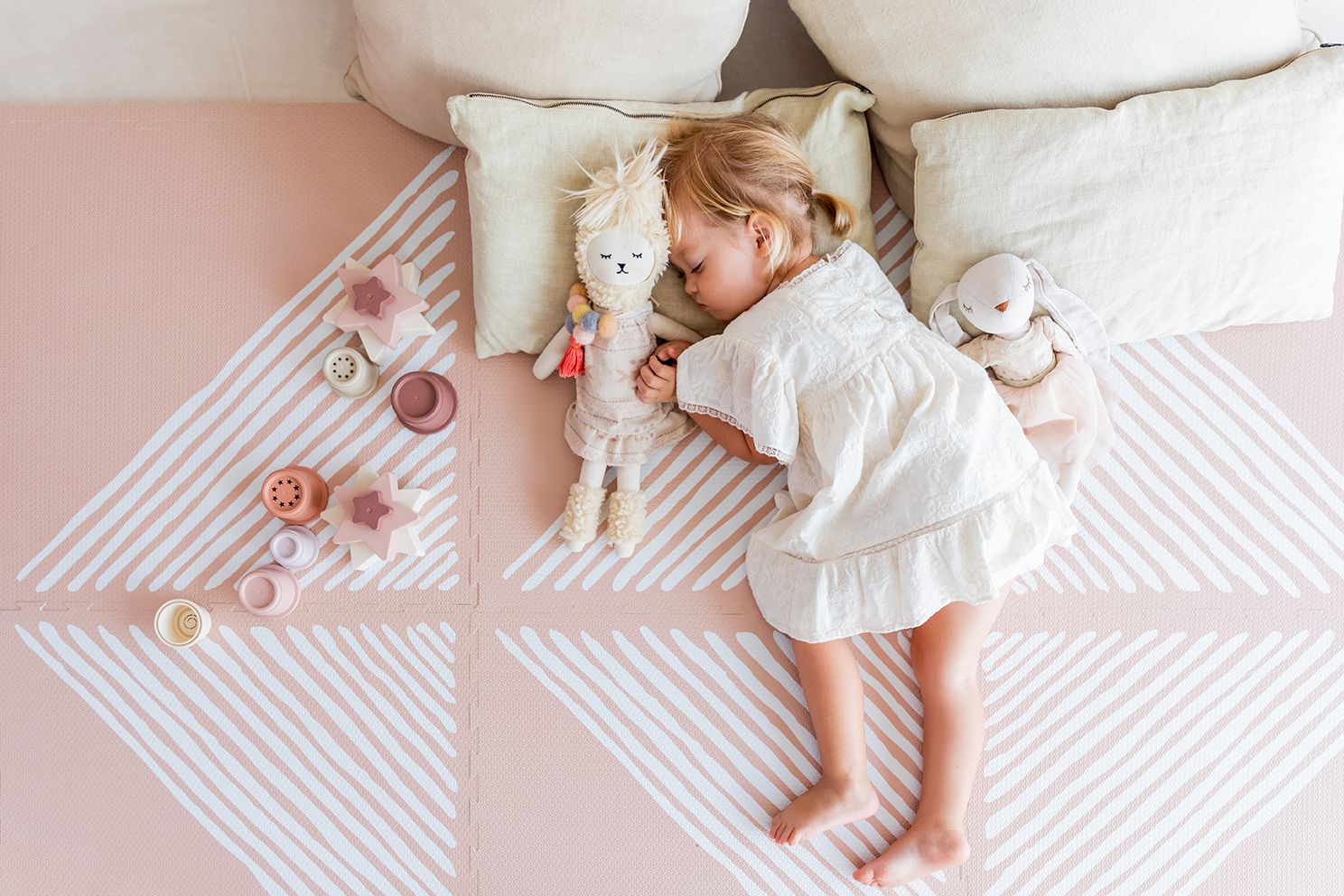 德國 toddlekind - 沙灘系列遊戲地墊-貝殼粉