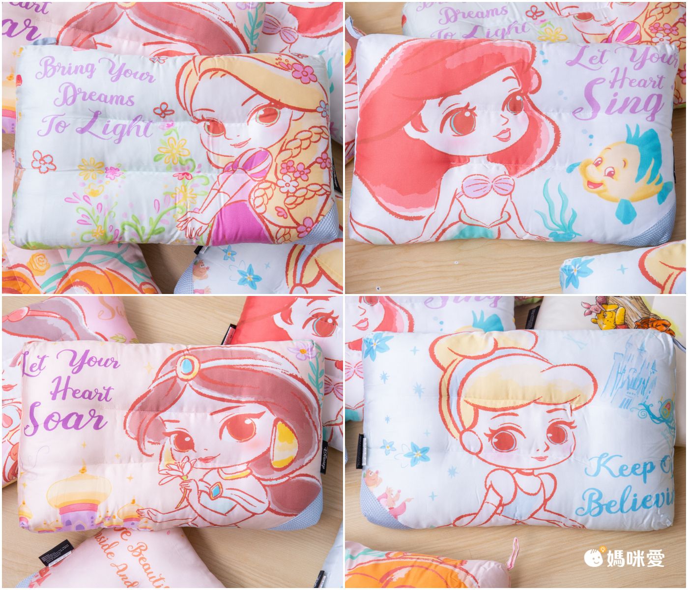 迪士尼 天絲兒童水洗枕｜整顆丟機洗、快乾好舒適