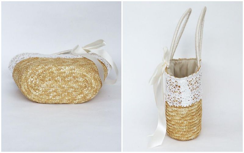 日本妞夏日最愛。草編包Ｘ編織包