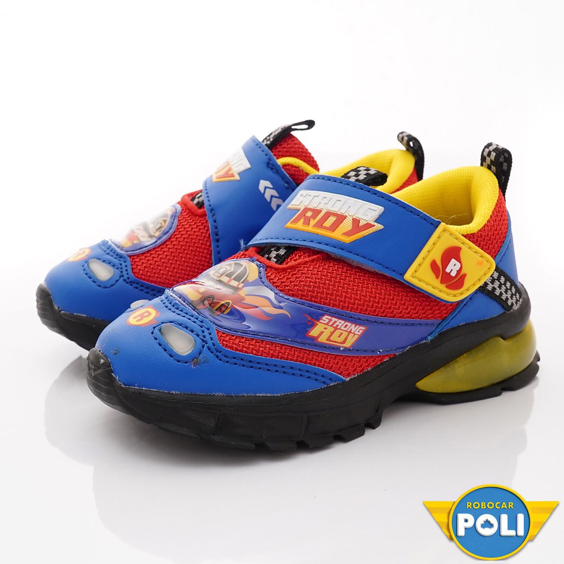 POLI 波力救援小英雄 - 電燈運動款(中小童段)-運動鞋-紅