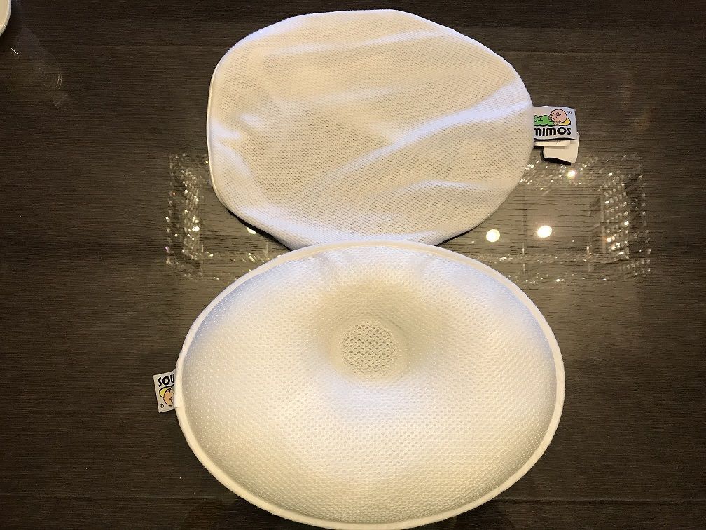 售MIMOS 3D自然頭型嬰兒枕 S 枕頭+枕套 9成5新