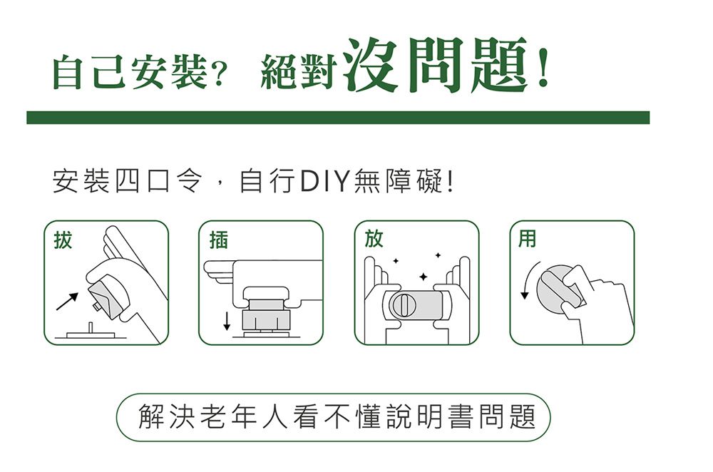 e+ 自動關 - 瓦斯爐安全定時開關 定時自動熄火 - 進階版 (送20CM厚釜湯鍋乙個)-直式-黑色