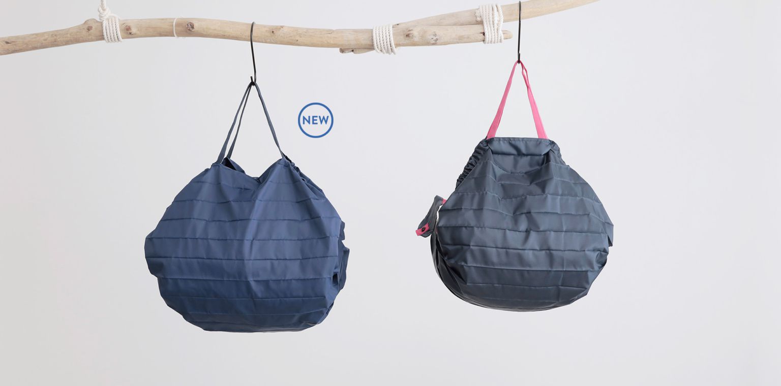 日本 MARNA - Shupatto 秒收摺疊購物袋-五週年限定升級款-森林綠 (M(30x35cm))-耐重5kg / 15L